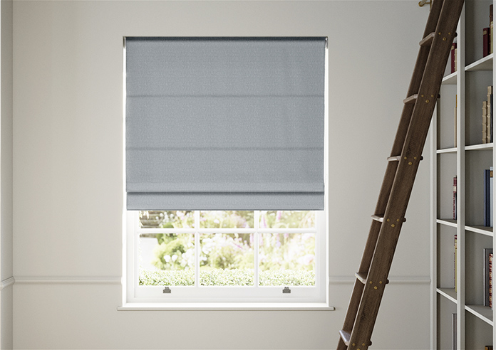 Geneva, Spring Blue - Roman Blind - Image 3
